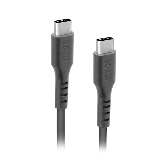 SBS USB-C zu USB-C Kabel 1,5m schwarz
