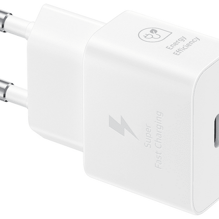 Samsung Schnellladegerät, USB-C, 25W ohne Kabel