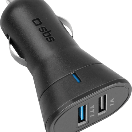SBS KFZ-Ladegerät 12W 2x USB-A 2,4A