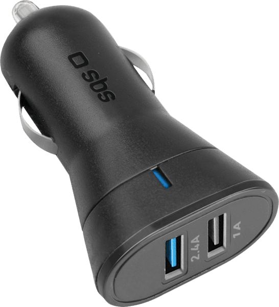 SBS KFZ-Ladegerät 12W 2x USB-A 2,4A