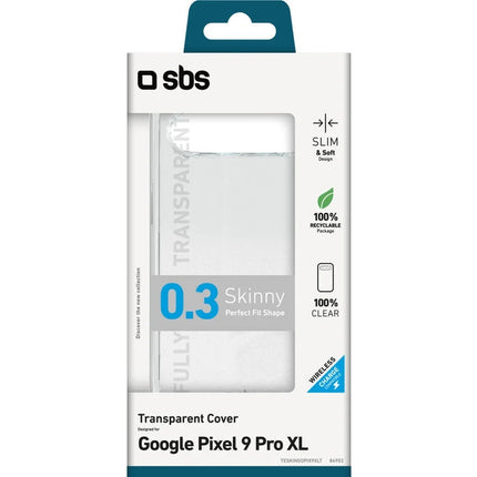 SBS Skinny Cover Google Pixel 9 Pro XL transparent